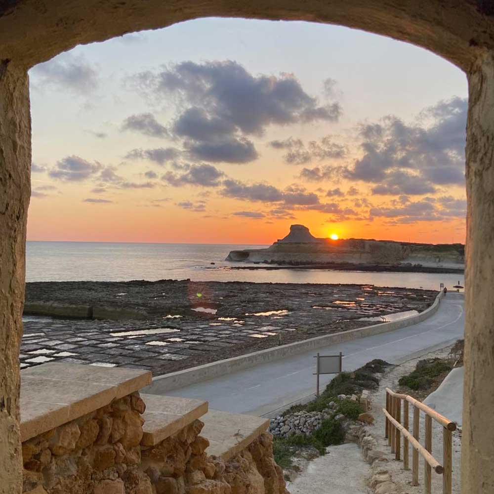 Sunset at Leli Tal Melh