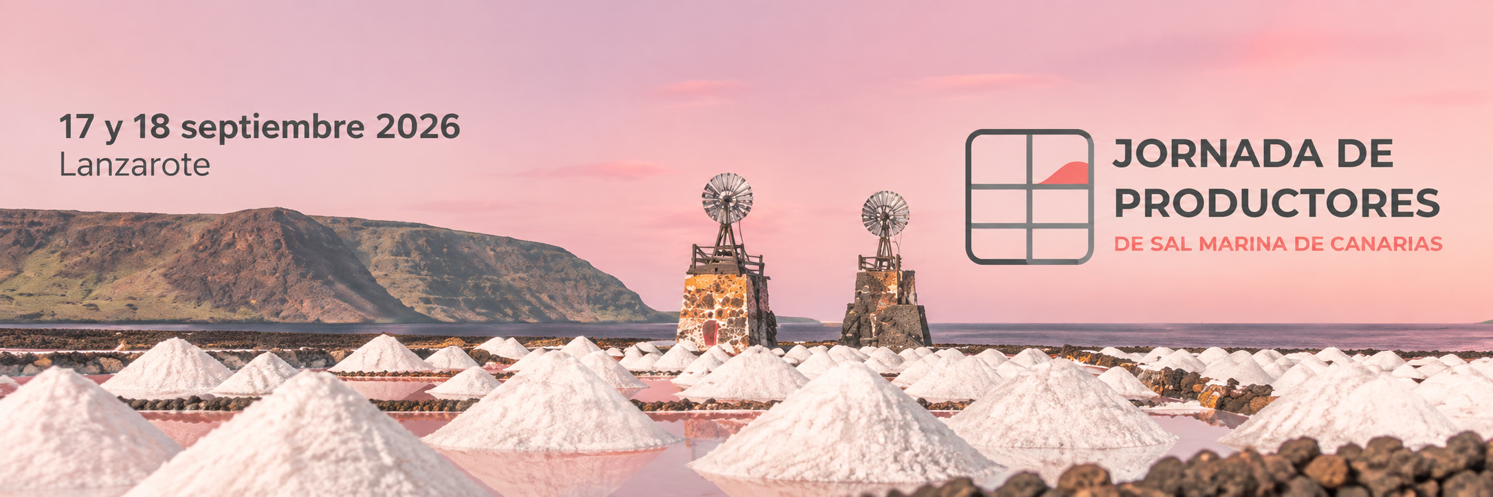 Canary Islands Sea Salt Producers Conference Banner